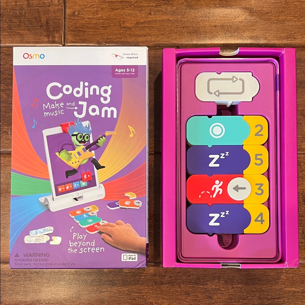 Osmo Coding Jam Kit - Interactive Learning Game for Kids - Multicolor